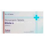 Elicia8　エリシア、ジェネリックロナセン　Lonasen、ブロナンセリン8mg　箱